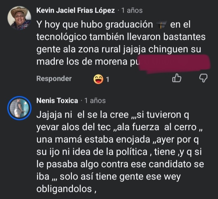 Zepeta acusa de “montajes” y “politiquería barata” a MC… Recordemos 2025, Cerro de Nanchital (su casa) y el acarreo que denunciaron estudiantes del TEC en la campaña donde perdieron el 100% de casillas