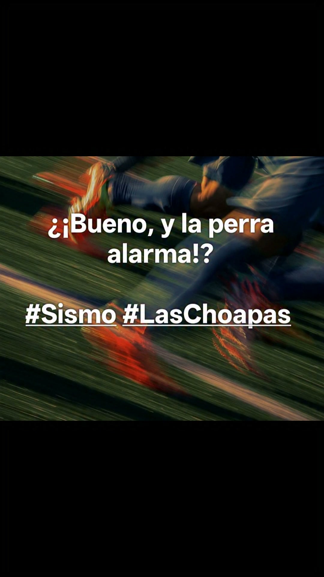 La pinche alarma nomás sirve para darme un infarto y a la mera hora ni sirvió.