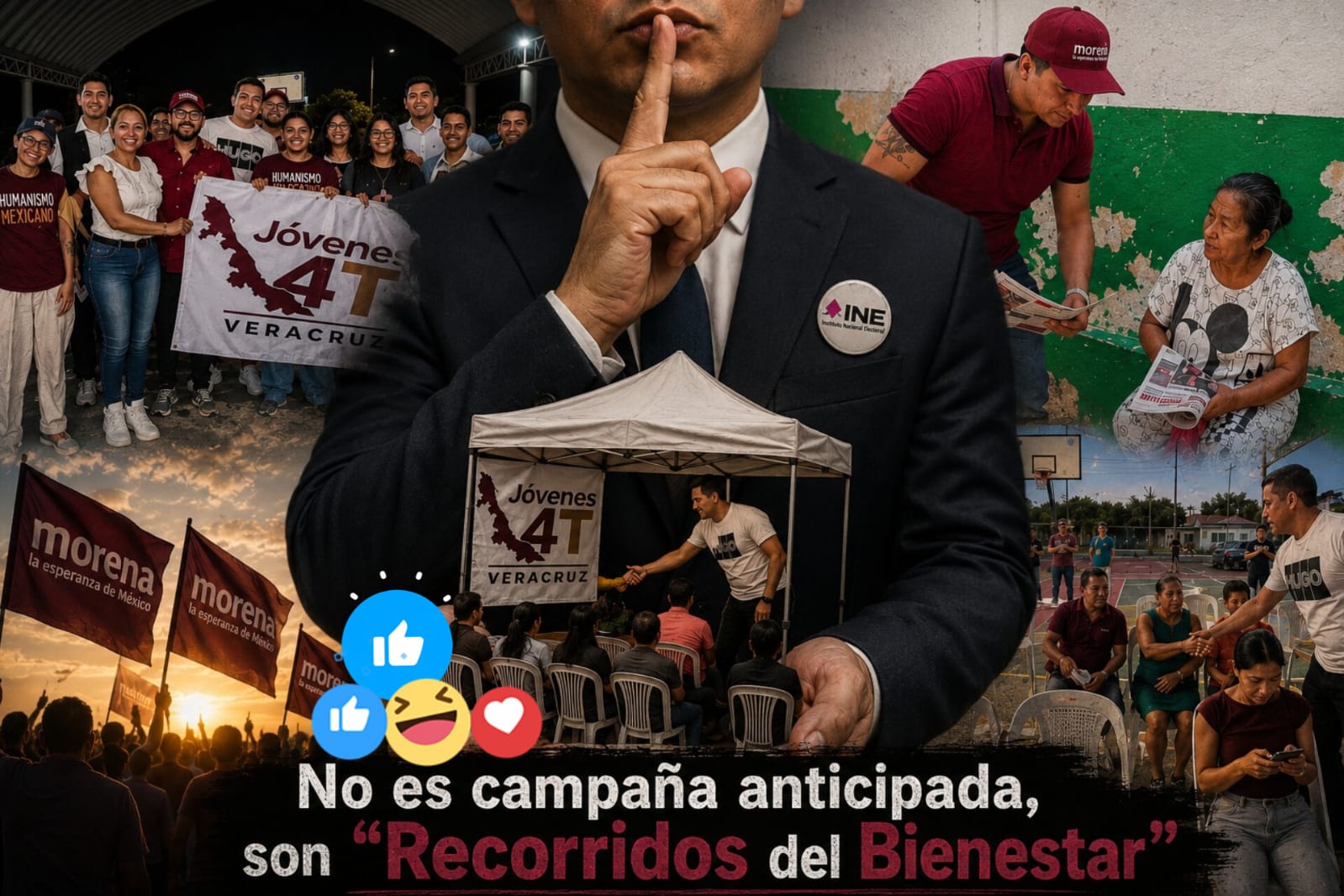 Morena ya empezó a calentar el 2027 desde su último bastión en el sureste, Moloacán