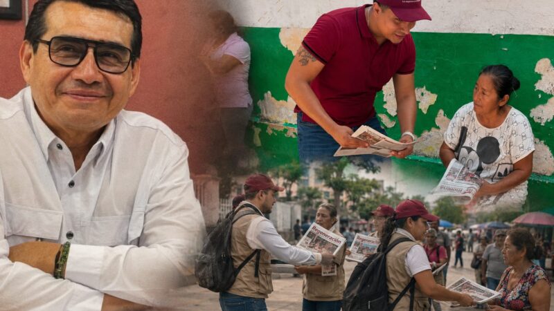 «Sancionen actos anticipados de campaña… pero no mis 300 mil periódicos de Regeneración»: La memoria selectiva de Esteban Bautista