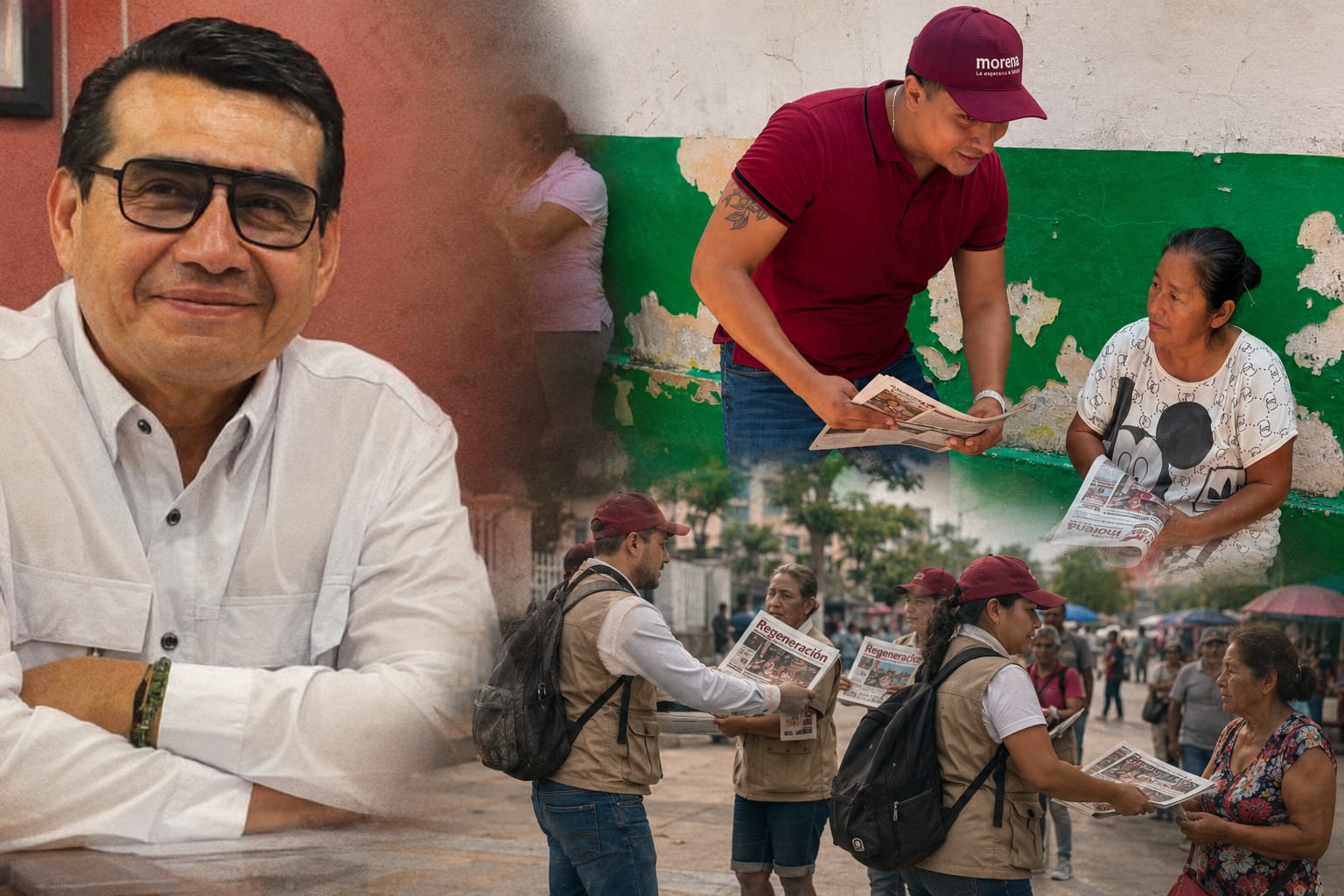 «Sancionen actos anticipados de campaña… pero no mis 300 mil periódicos de Regeneración»: La memoria selectiva de Esteban Bautista