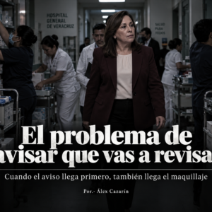 El problema de avisar que vas a revisar